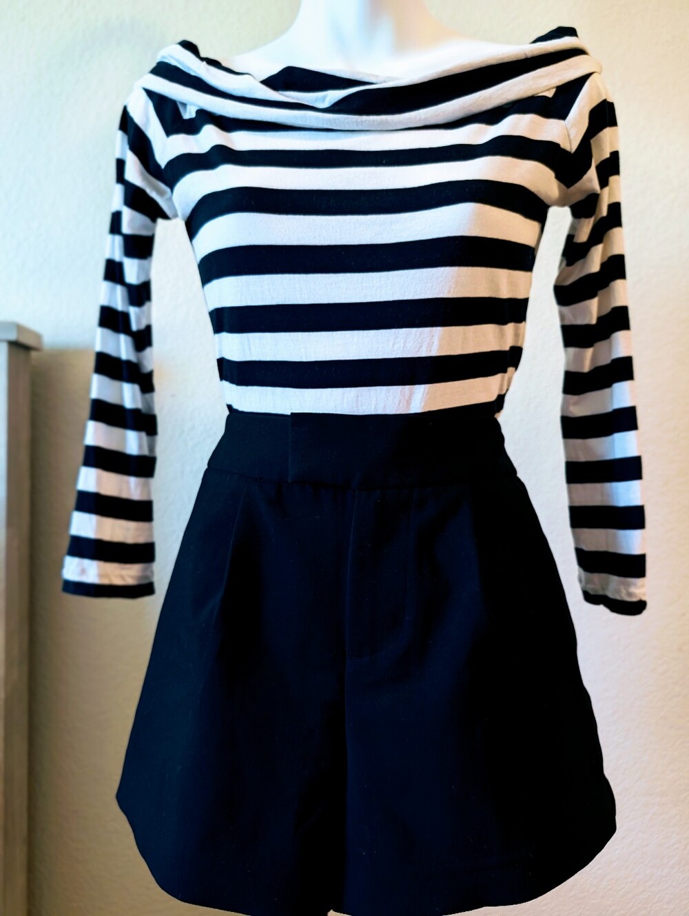 Set Of 2 Ralph Lauren Striped Boatneck Long Sleeve Tee